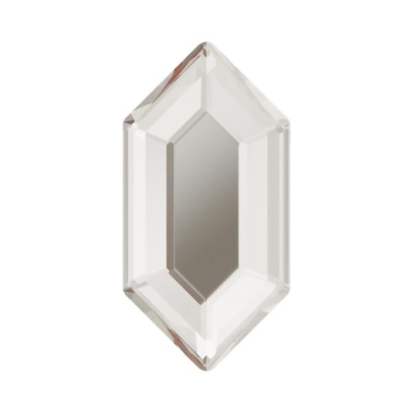 Swarovski Flatback Crystals 2776 11 x 5,6 mm Crystal Silver Shade F
