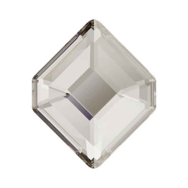 Swarovski Flatback Crystals 2777 6,7 x 5,6 mm Crystal Silver Shade F