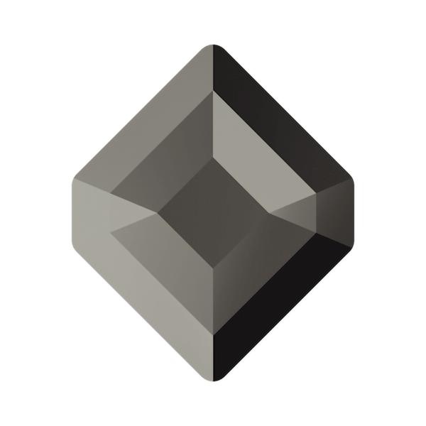 Swarovski Flatback Crystals 2777 10 x 8,4 mm Jet Hematite Unfoiled