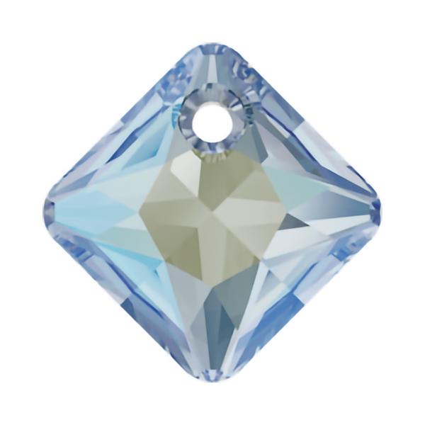 Swarovski Crystal Pendants 6431 11,5 mm Aquamarine Shimmer