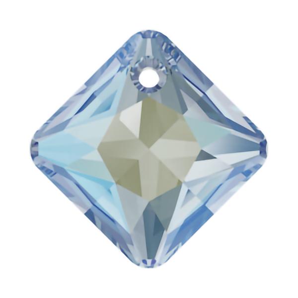 Swarovski Crystal Pendants 6431 16 mm Aquamarine Shimmer