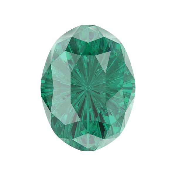 Swarovski Fancy Stones 4160 8 x 6 mm Emerald F