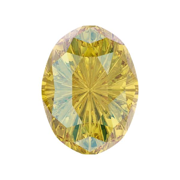 Swarovski Fancy Stones 4160 8 x 6 mm Light Topaz Shimmer F