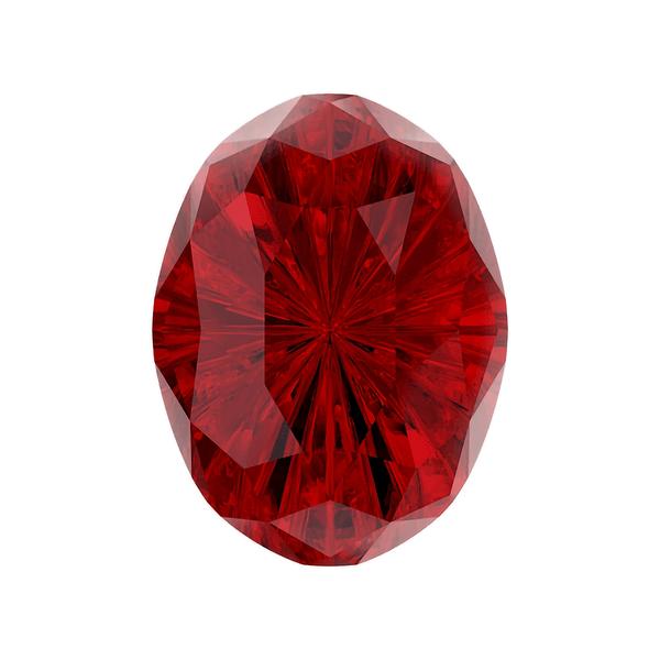 Swarovski Fancy Stones 4160 8 x 6 mm Scarlet