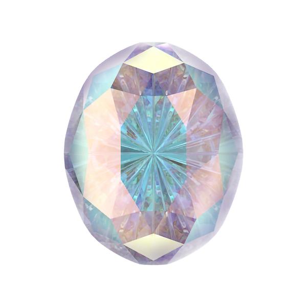 Swarovski Fancy Stones 4160 10 x 8 mm Crystal AB F