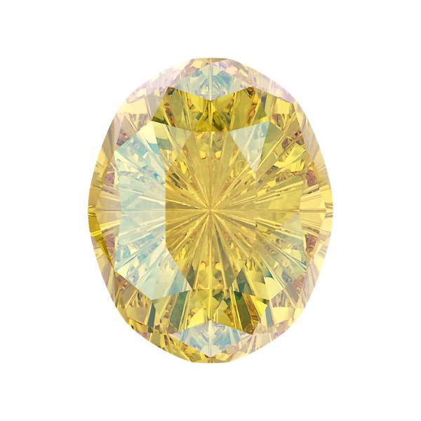 Swarovski Fancy Stones 4160 10 x 8 mm Light Topaz Shimmer F