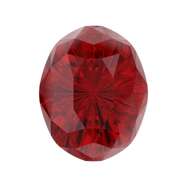 Swarovski Fancy Stones 4160 10 x 8 mm Scarlet F