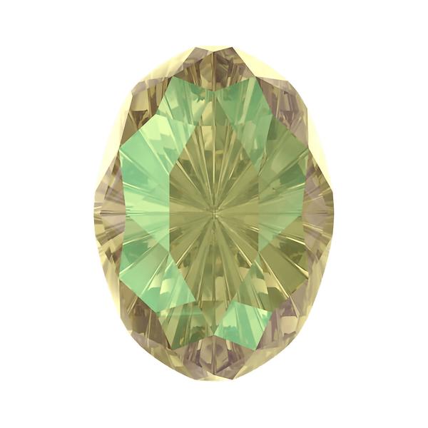 Swarovski Fancy Stones 4160 14 x 10 mm Crystal Luminous Green F