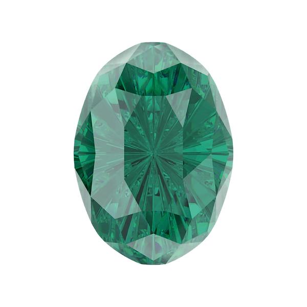 Swarovski Fancy Stones 4160 14 x 10 mm Emerald F