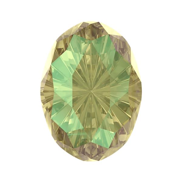 Swarovski Fancy Stones 4160 18 x 13 mm Crystal Luminous Green F