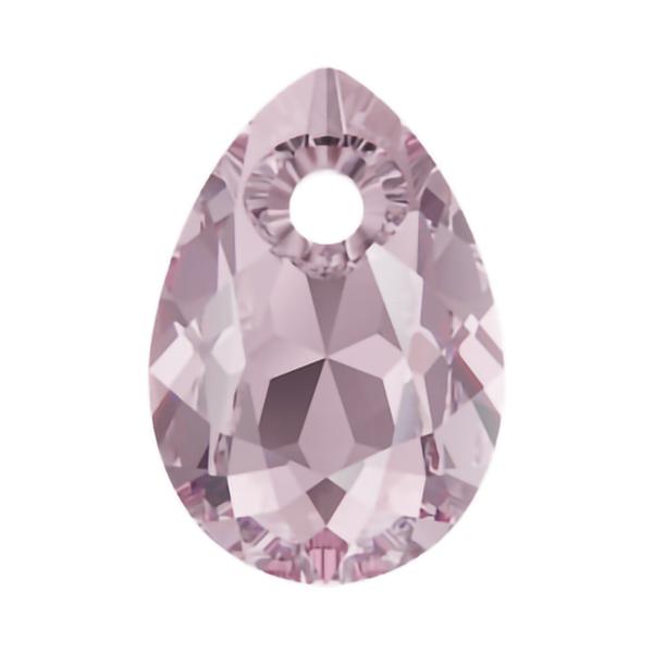 Swarovski Crystal Pendants 6433 9 mm Light Amethyst