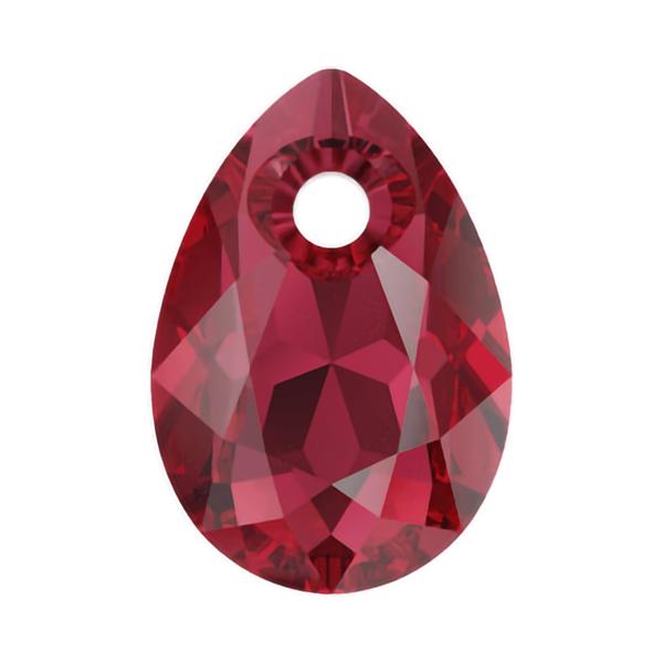Swarovski Crystal Pendants 6433 9 mm Scarlet