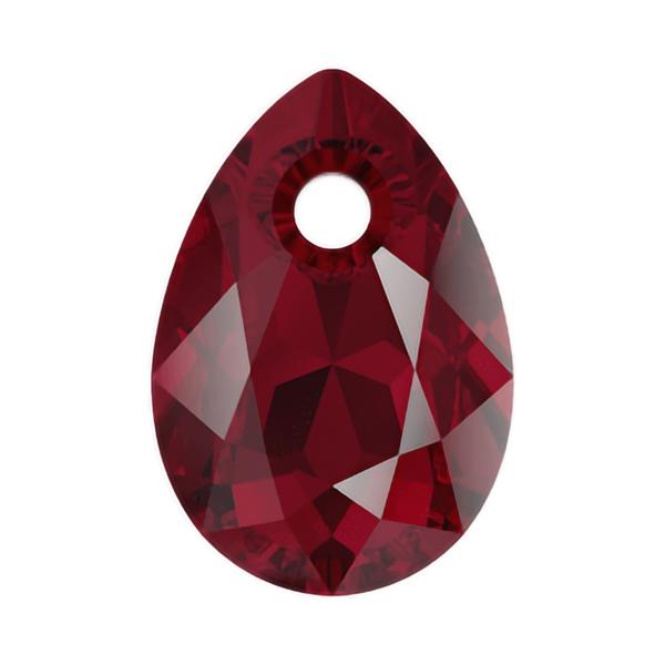 Swarovski Crystal Pendants 6433 9 mm Siam
