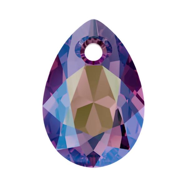 Swarovski Crystal Pendants 6433 11,5 mm Amethyst Shimmer