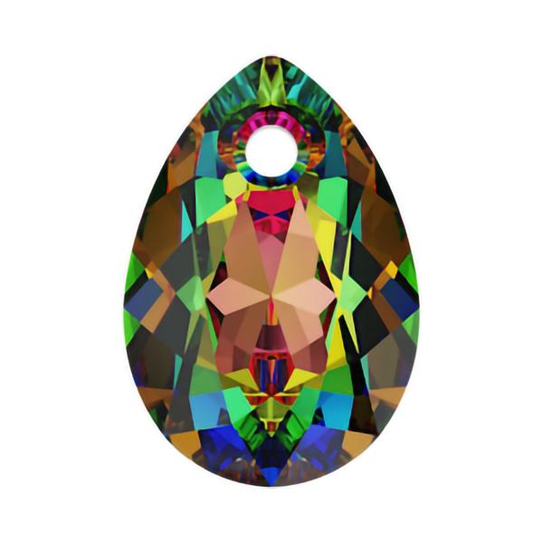 Swarovski Crystal Pendants 6433 11,5 mm Crystal Vitrail Medium P