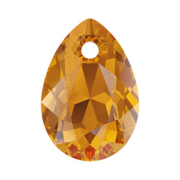Swarovski Crystal Pendants 6433 11,5 mm Topaz