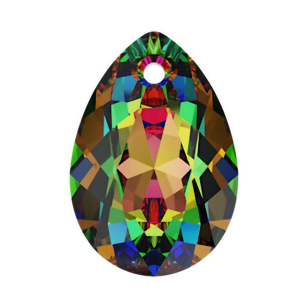 Swarovski Crystal Pendants 6433 16 mm Crystal Vitrail Medium P