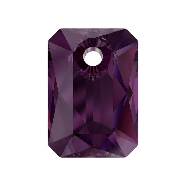 Swarovski Crystal Pendants 6435 9 mm Amethyst