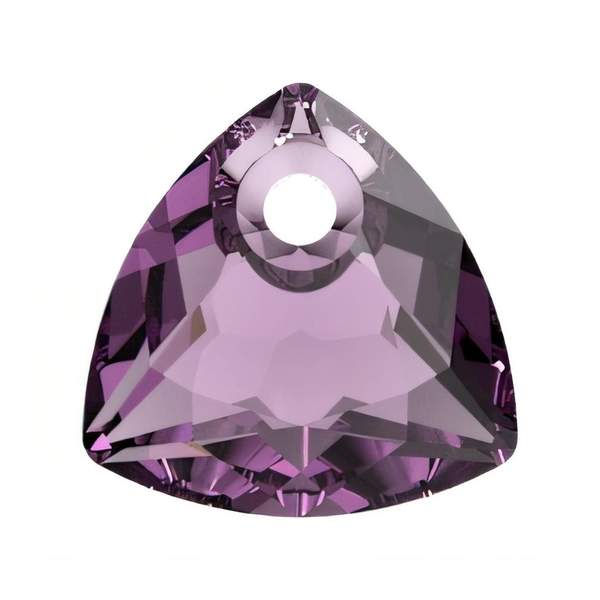 Swarovski Crystal Pendants 6434 8 mm Amethyst