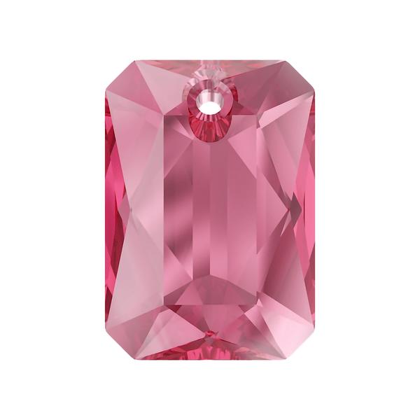 Swarovski Crystal Pendants 6435 16 mm Rose