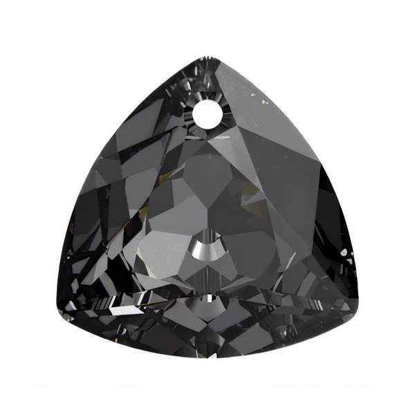 Swarovski Crystal Pendants 6434 14,5 mm Crystal Silver Night