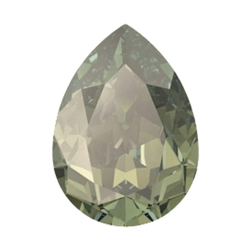 Swarovski Fancy Stones 4320 14 x 10 mm Aquamarine Golden Shadow F