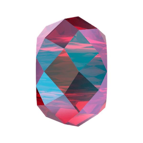 Swarovski Crystal Beads 5042 6 mm Scarlet Shimmer 2X