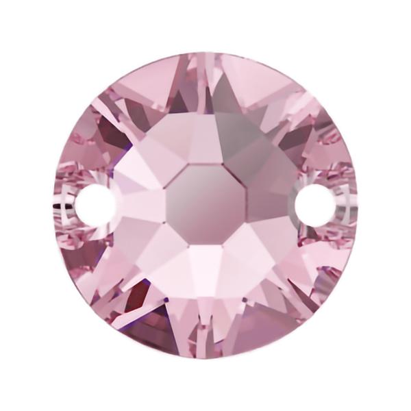 Swarovski Sew-on Crystals 3288 8 mm Light Rose F