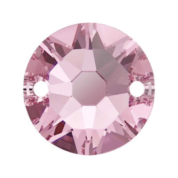Swarovski Sew-on Crystals 3288 10 mm Light Rose F