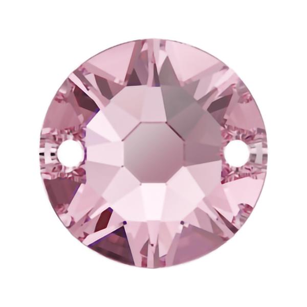 Swarovski Sew-on Crystals 3288 12 mm Light Rose F