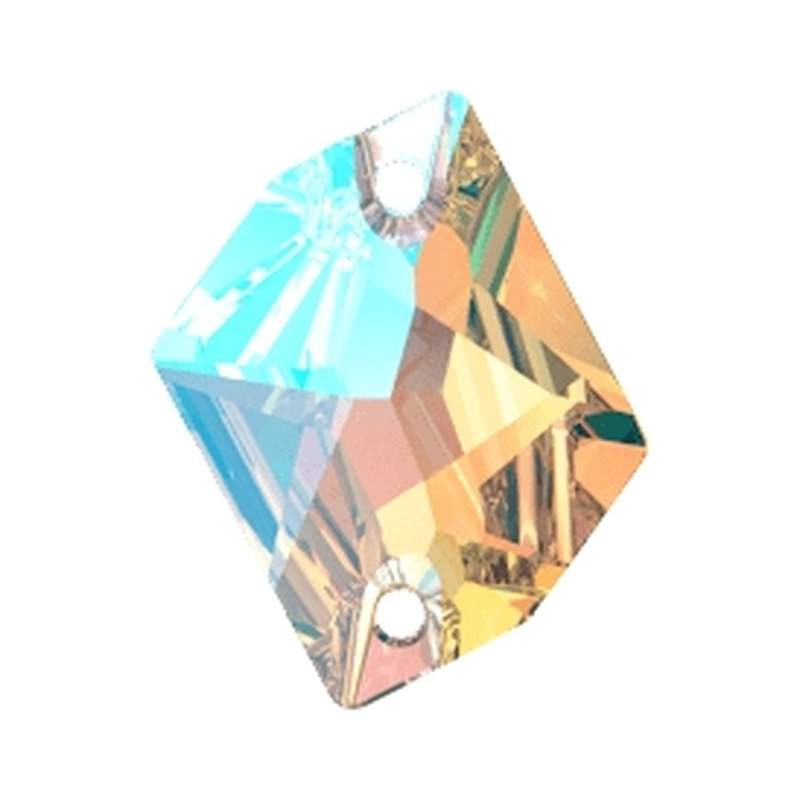 Swarovski Sew-on Crystals 3265 20 x 16 mm Crystal Shimmer F