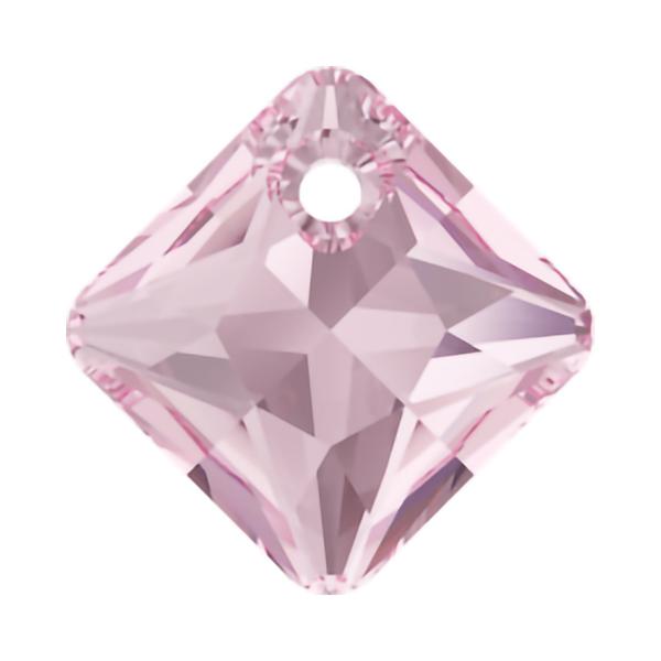Swarovski Crystal Pendants 6431 9 mm Light Rose