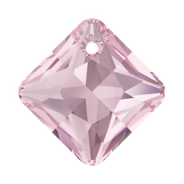 Swarovski Crystal Pendants 6431 16 mm Light Rose