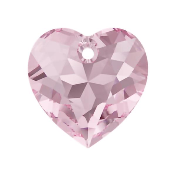 Swarovski Crystal Pendants 6432 14,5 mm Light Rose
