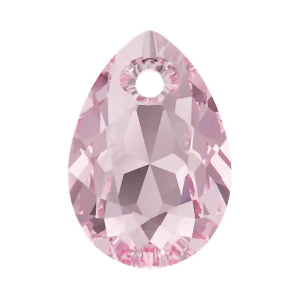 Swarovski Crystal Pendants 6433 11,5 mm Light Rose