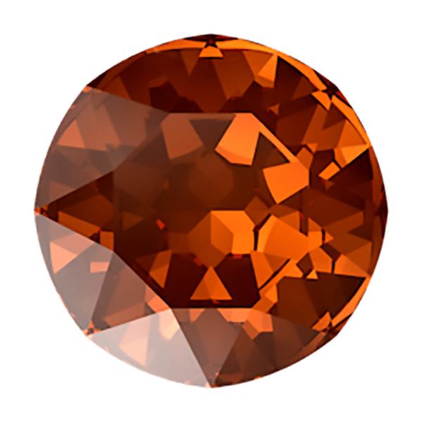 Swarovski Round Stones 1088 ss 39 Smoked Amber F
