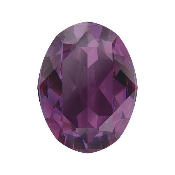 Swarovski Fancy Stones 4120 8 x 6 mm Amethyst Ignite