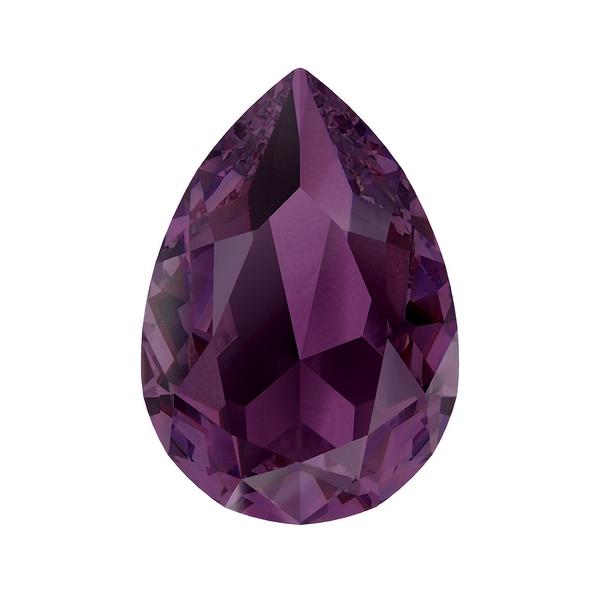 Swarovski Fancy Stones 4320 10 x 7 mm Amethyst Ignite