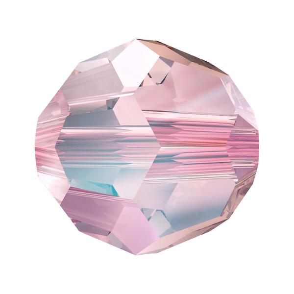 Swarovski Crystal Beads 5000 6 mm Light Rose Shimmer