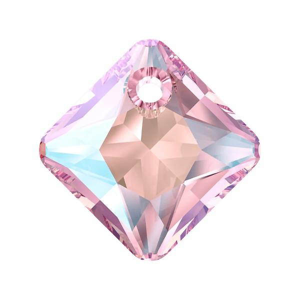 Swarovski Crystal Pendants 6431 11,5 mm Light Rose Shimmer