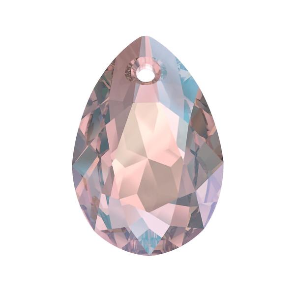 Swarovski Crystal Pendants 6433 16 mm Light Rose Shimmer