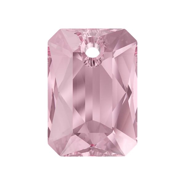 Swarovski Crystal Pendants 6435 11,5 mm Light Rose