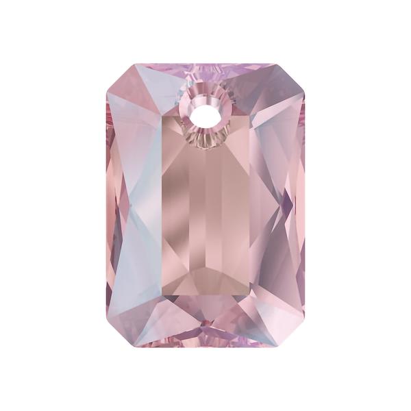 Swarovski Crystal Pendants 6435 11,5 mm Light Rose Shimmer