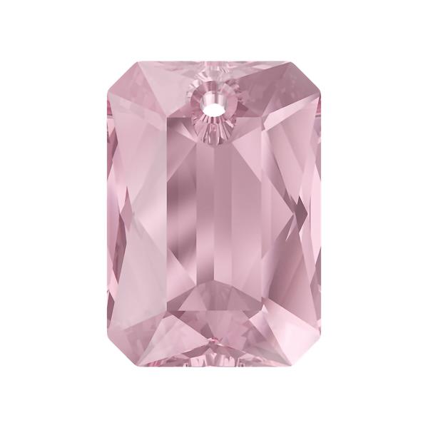 Swarovski Crystal Pendants 6435 16 mm Light Rose