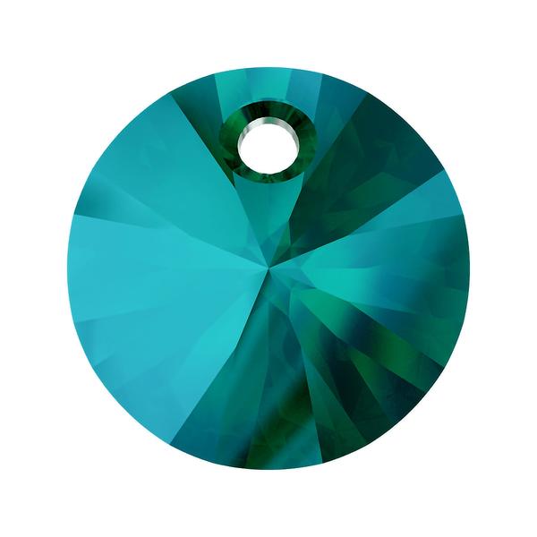 Swarovski Crystal Pendants 6428 8 mm Emerald Shimmer