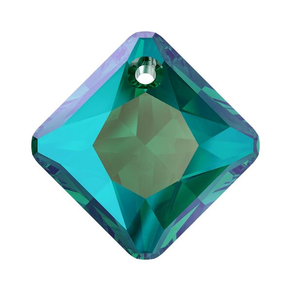Swarovski Crystal Pendants 6431 16 mm Emerald Shimmer