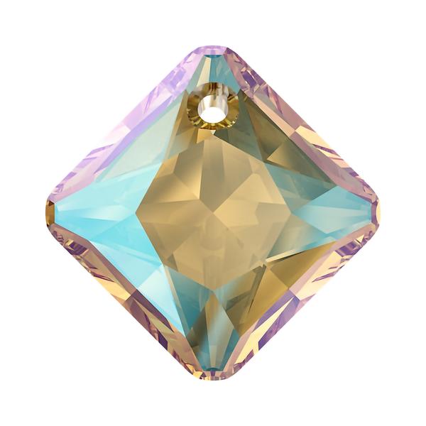 Swarovski Crystal Pendants 6431 16 mm Light Colorado Topaz Shimmer