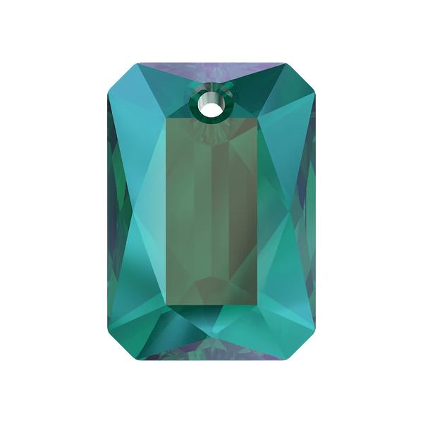 Swarovski Crystal Pendants 6435 16 mm Emerald Shimmer