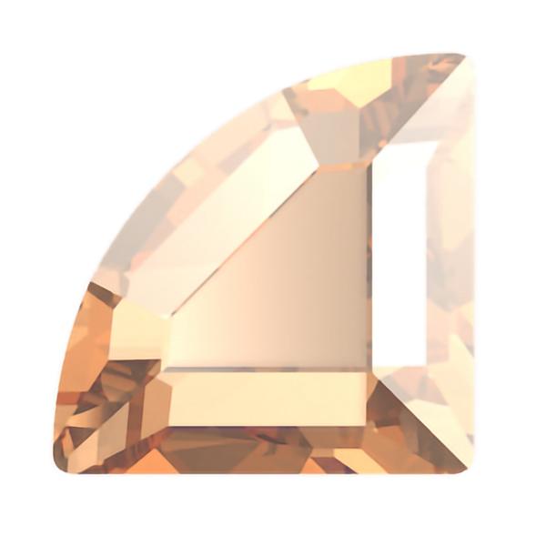 Swarovski Flatback Crystals 2715 4 mm Crystal Golden Shadow F