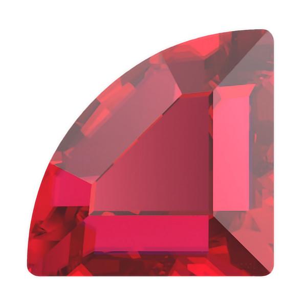 Swarovski Flatback Crystals 2715 6 mm Scarlet F
